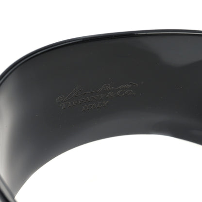 Tiffany Copper Small Elsa Peretti Right Wrist Bone Cuff Bracelet Black 3 of 4