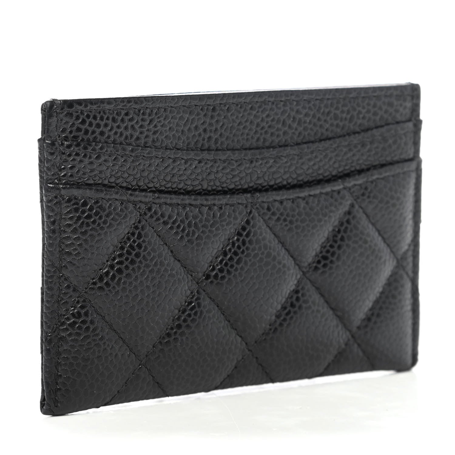 Chanel Caviar Quilted Card Holder Black 2 of 4