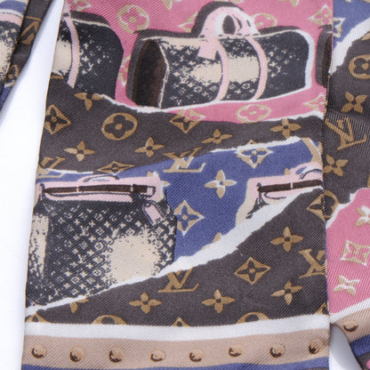 Louis Vuitton Silk Monogram Wallpaper Bandeau 2 of 4