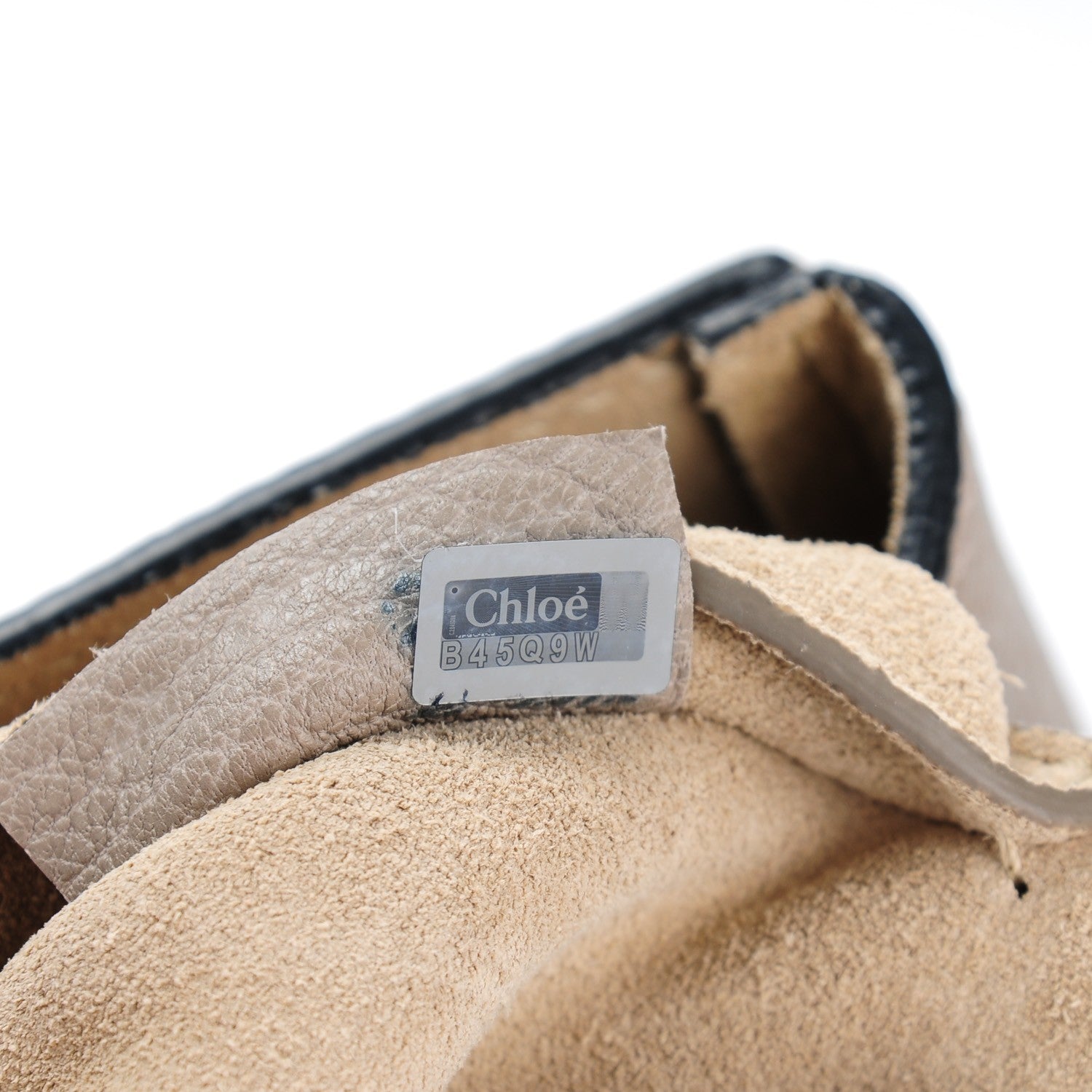 Chloe Grained Lambskin Mini Drew Shoulder Bag Motty Grey 8 of 8