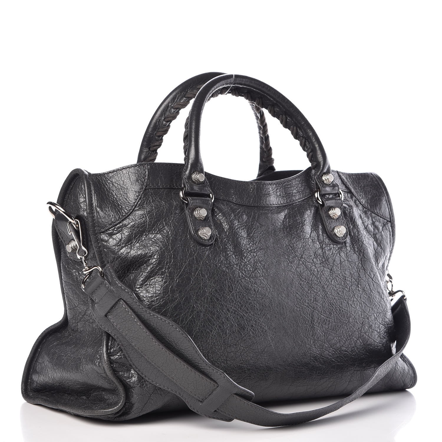 Balenciaga Agneau Giant 12 Silver Hardware City Gris Fossile 4 of 10