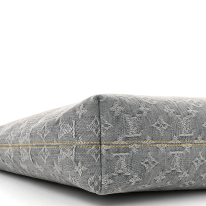 Louis Vuitton Monogram Denim Coussin Hobo MM Washed Gray 8 of 9