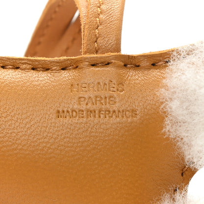 Hermes Milo Lambskin Shearling Budy Charm Biscuit 3 of 4