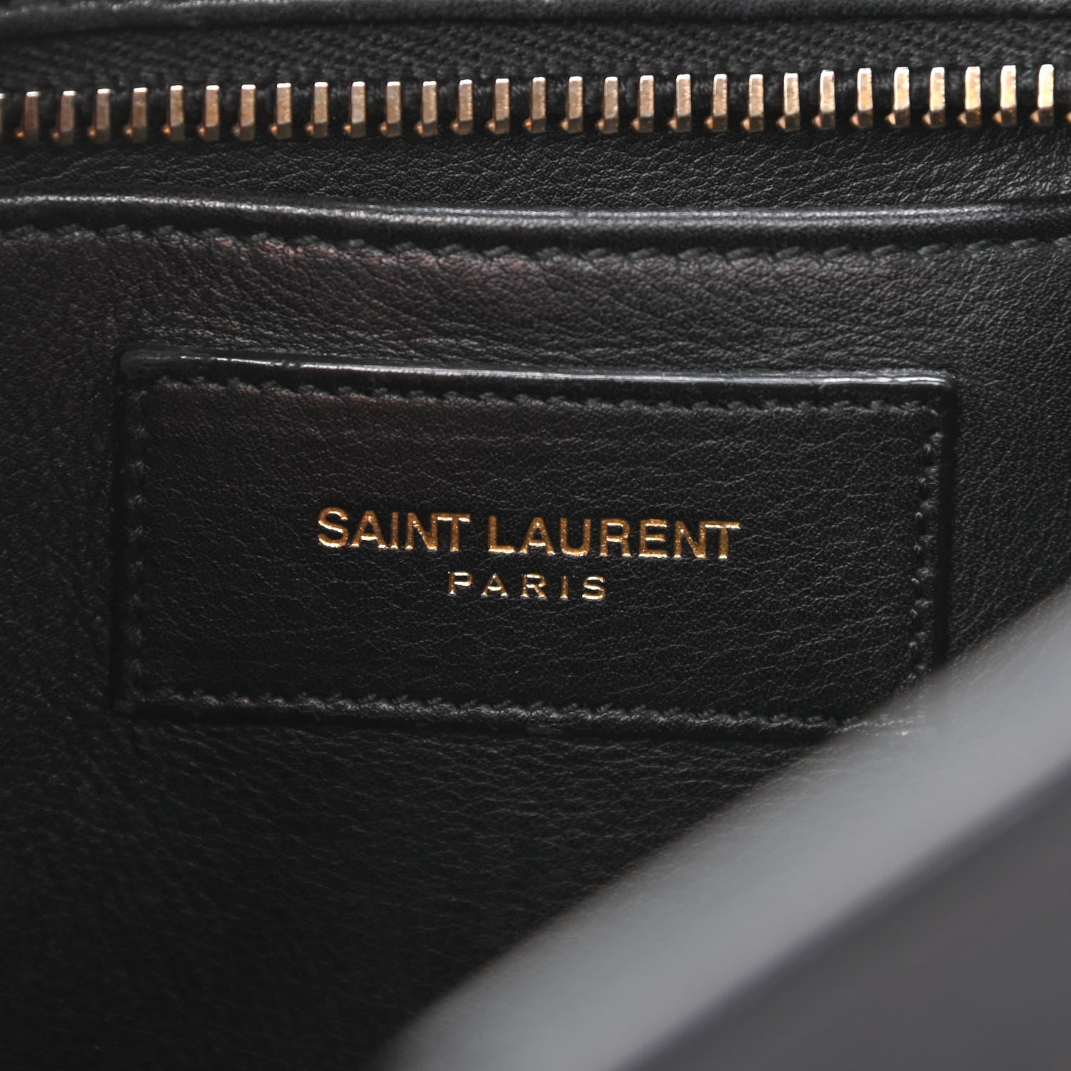 Saint Laurent Calfskin Small Classic Y Cabas Navy Blue 6 of 11