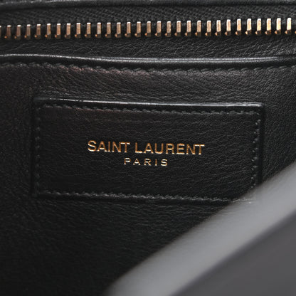 Saint Laurent Calfskin Small Classic Y Cabas Navy Blue 6 of 11