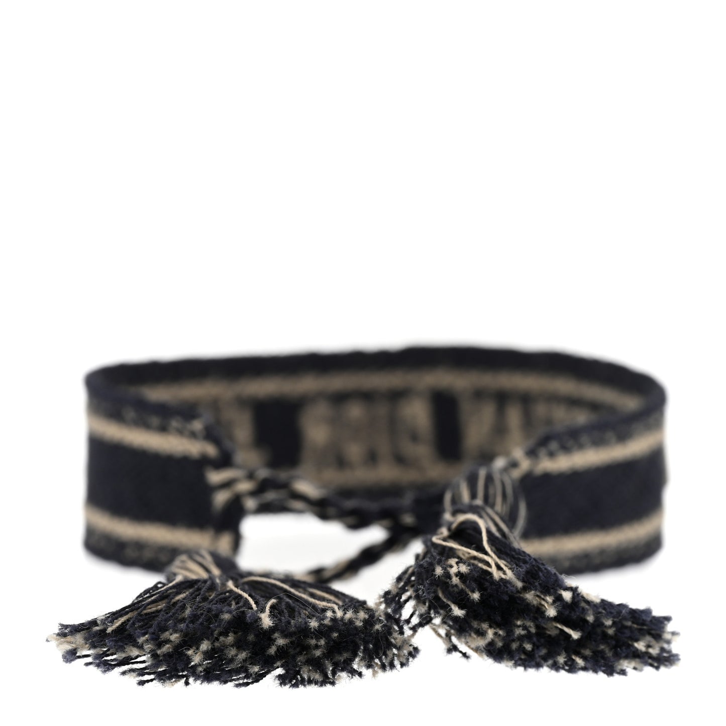Woven Cotton J'Adior Friendship Bracelet Navy