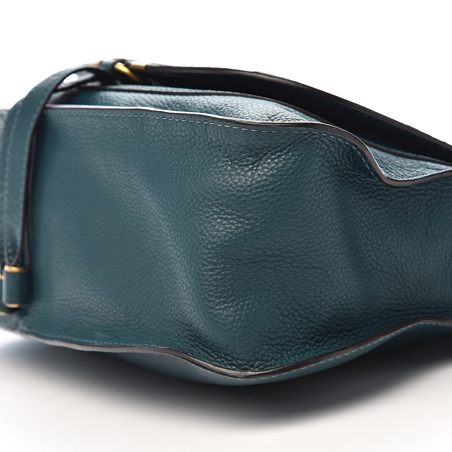 Calfskin Medium Marcie Satchel Navy Ink