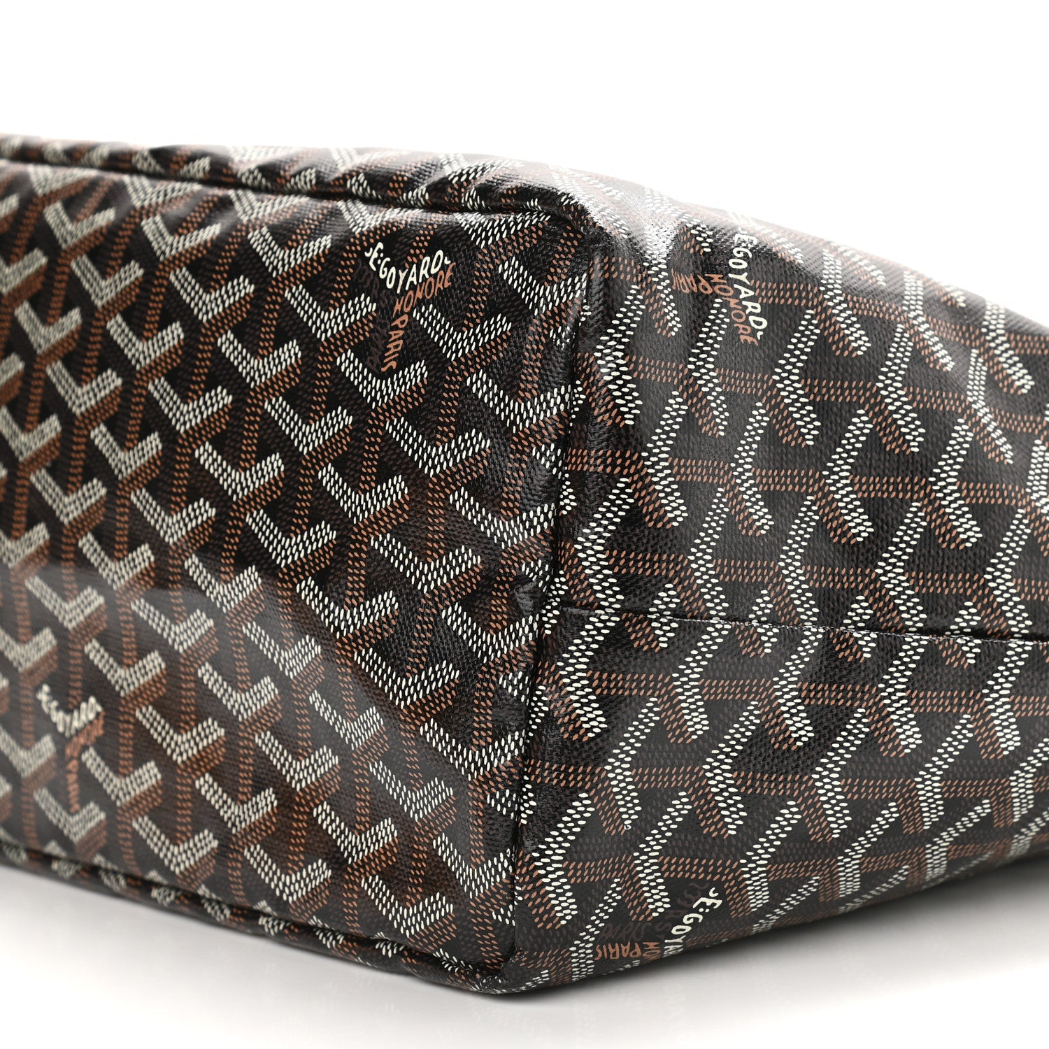 Goyard Goyardine Saint Louis PM Black Gold 11 of 11