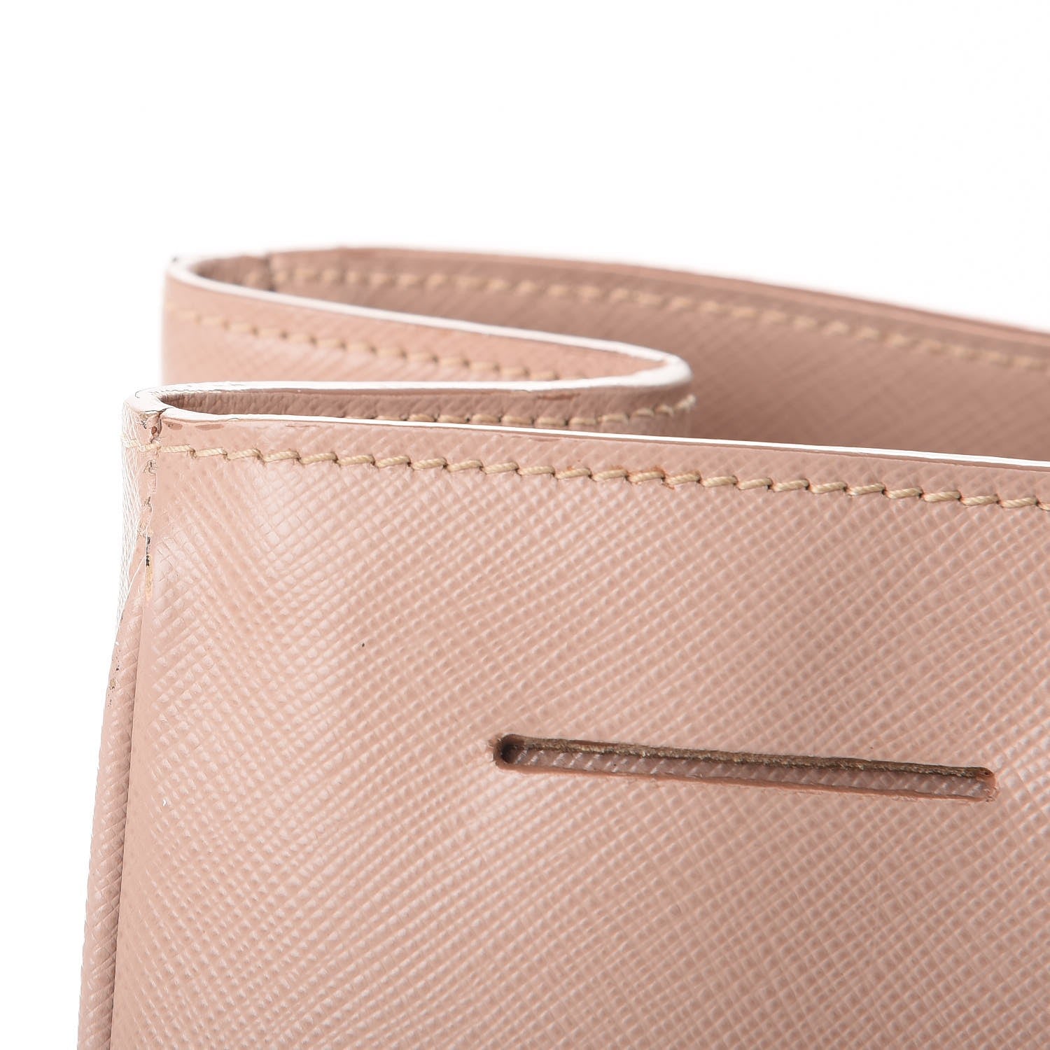 Prada Saffiano Lux Large Tote Cammeo 9 of 16