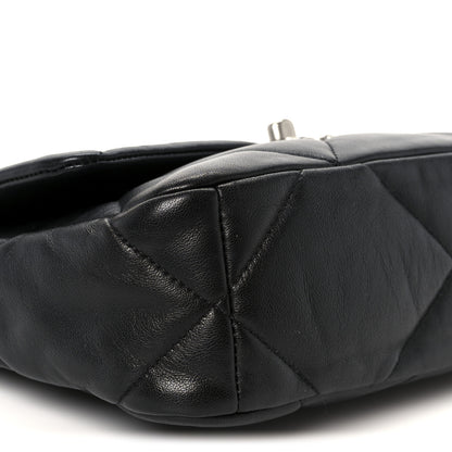 Chanel Lambskin Quilted Medium Chanel 19 Flap Black 9 of 10