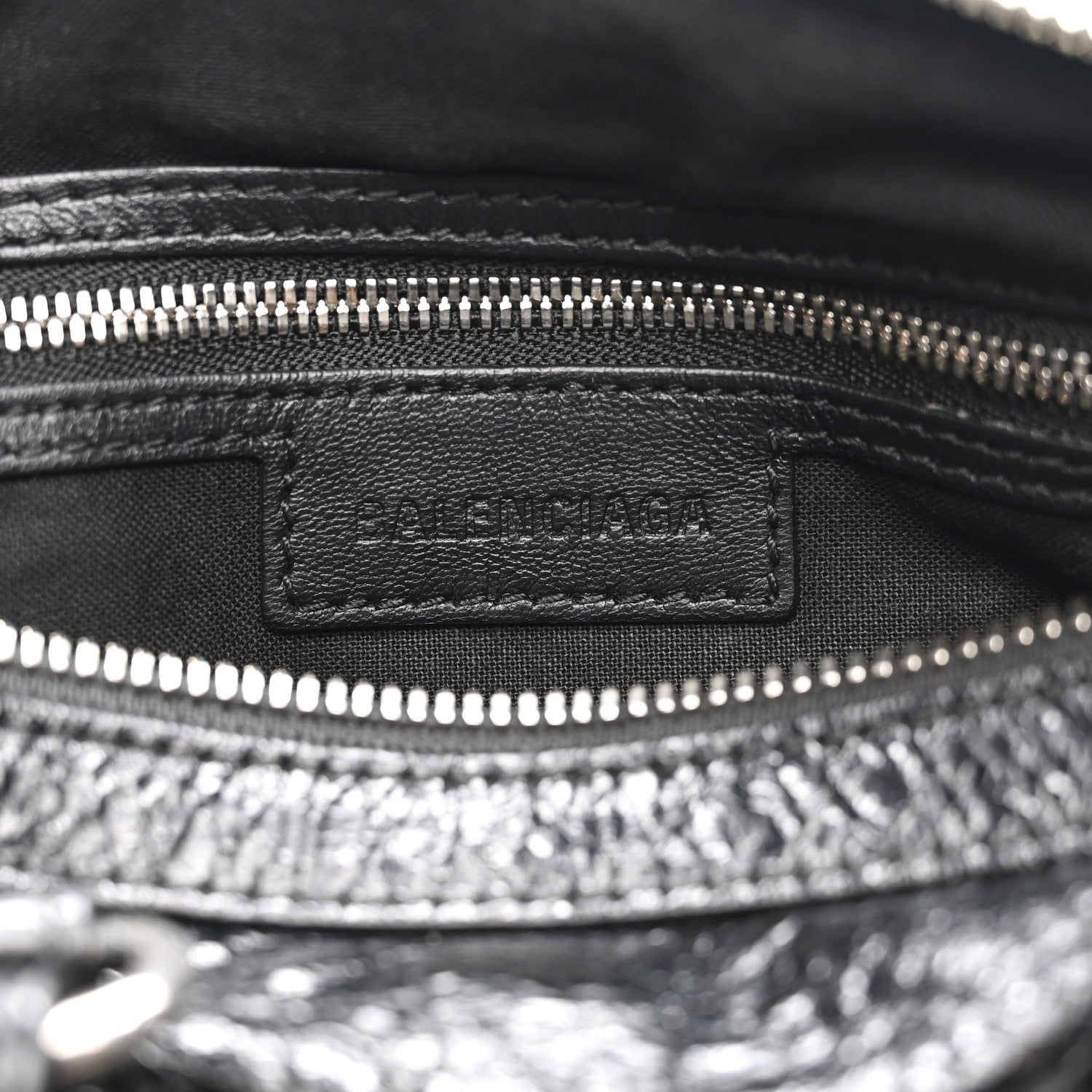 Balenciaga Agneau Arena Mini Le Cagole Duffle Crossbody Bag Black 7 of 14