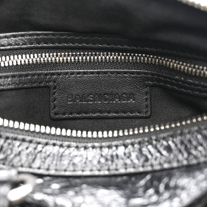 Balenciaga Agneau Arena Mini Le Cagole Duffle Crossbody Bag Black 7 of 14