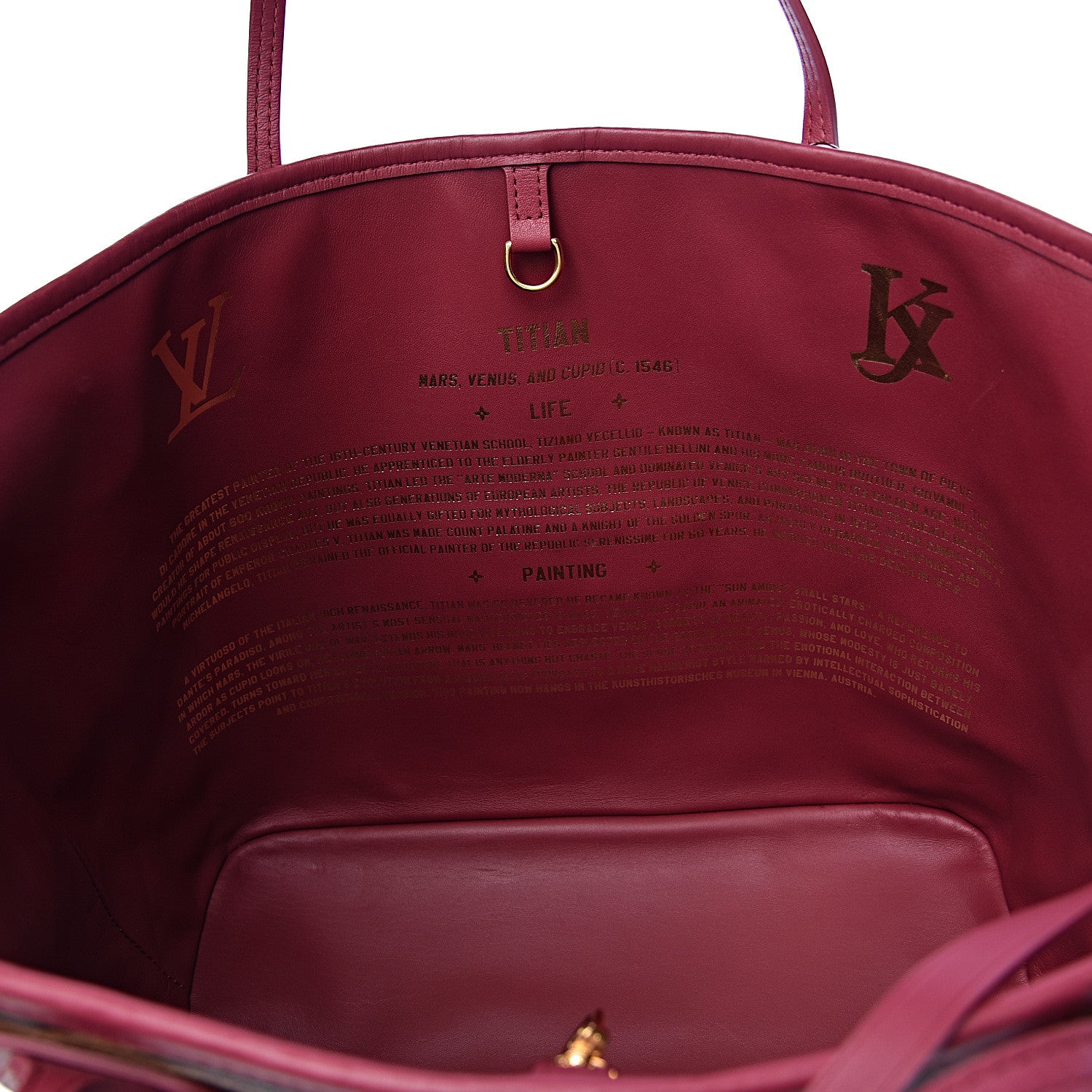 Louis Vuitton Masters Titian Neverfull MM 10 of 13