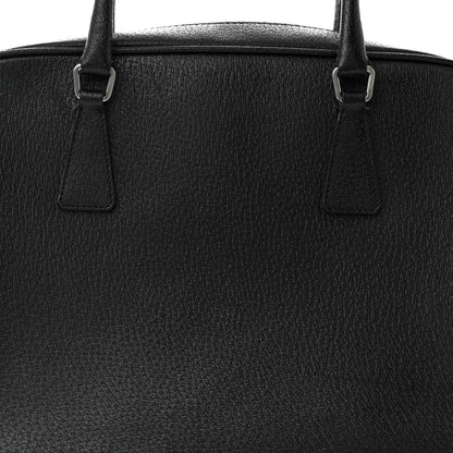 Prada Goatskin Bowling Bag Black 8 of 12