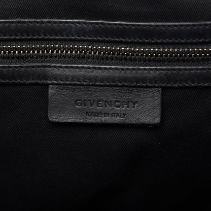 Givenchy Nubuck Crocodile Embossed Medium Antigona Washed Black 8 of 10