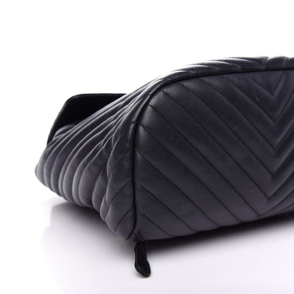 Chanel Calfskin Chevron Quilted Large Urban Spirit Backpack Black 8 of 10