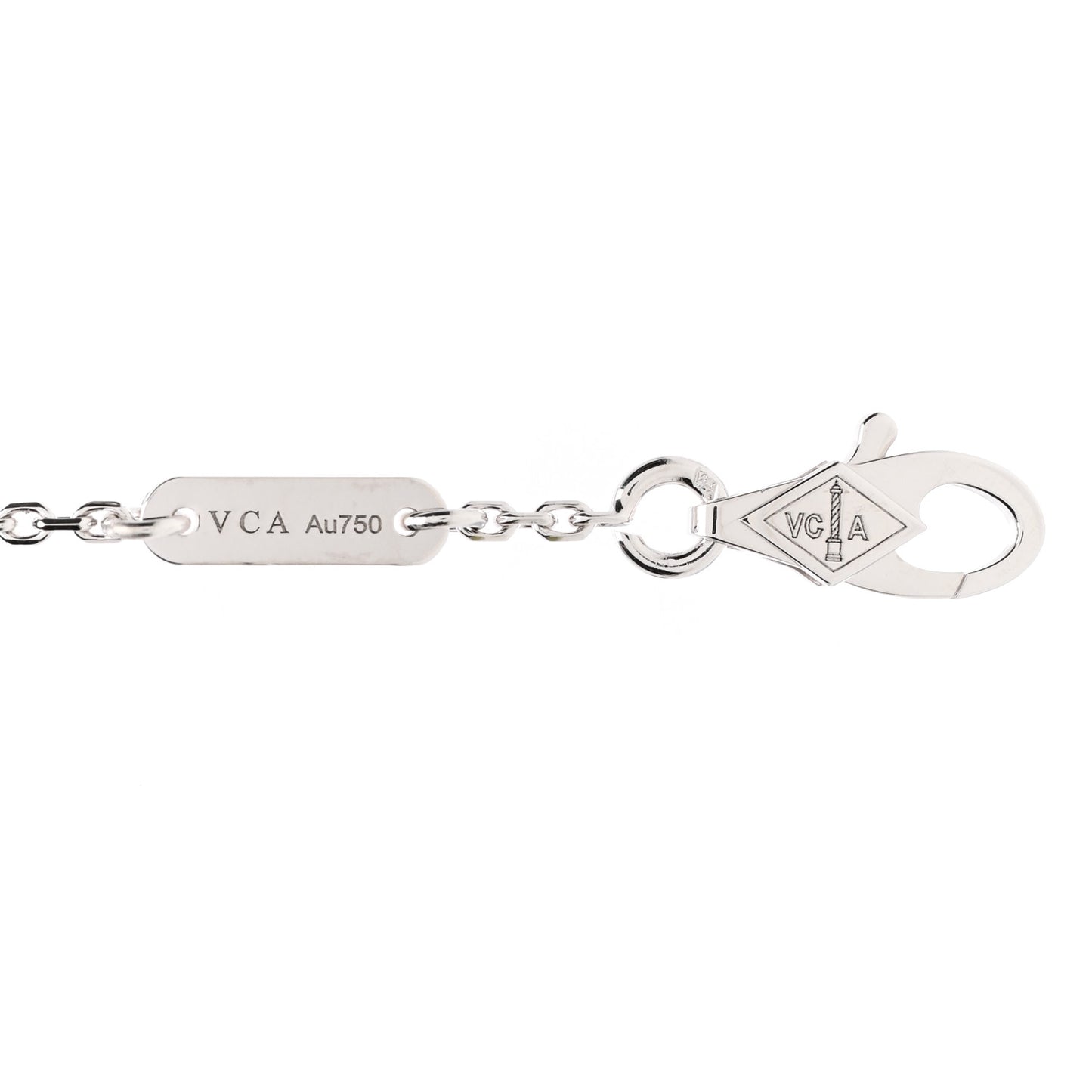 18K White Gold Diamond Mini Frivole Bracelet