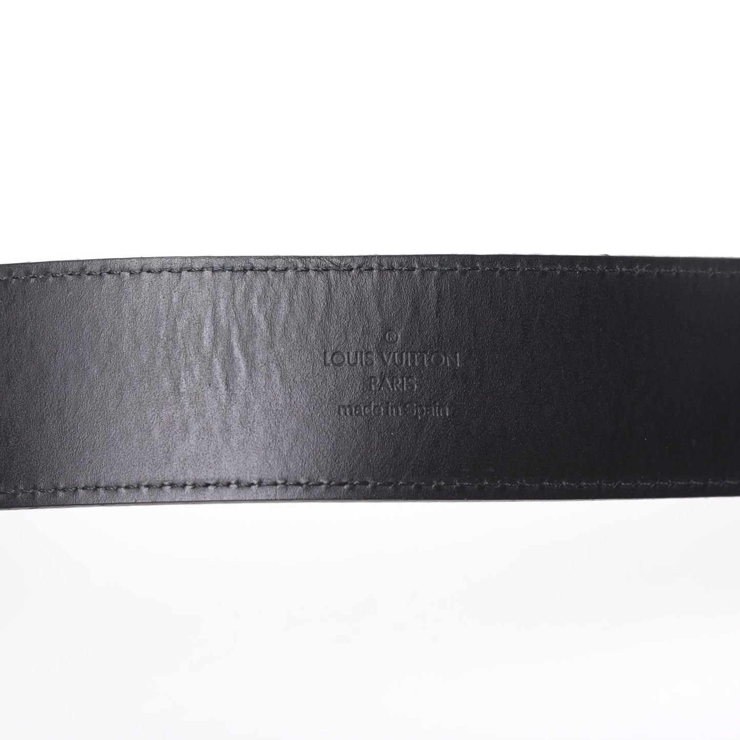 Damier Graphite 40mm LV Initiales Belt 90 36
