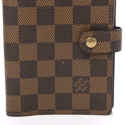 Louis Vuitton Damier Ebene Small Ring Agenda Cover 7 of 10