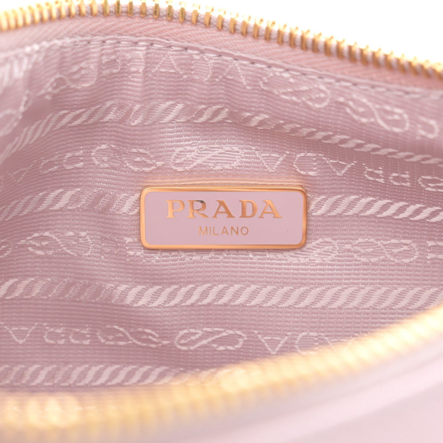 Saffiano Lux Re-Edition 2005 Shoulder Bag Alabastro