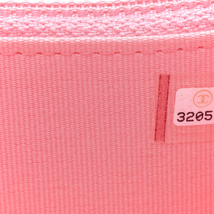 Chanel Lambskin Quilted Mini Trendy CC Wallet On Chain WOC Pink 7 of 12