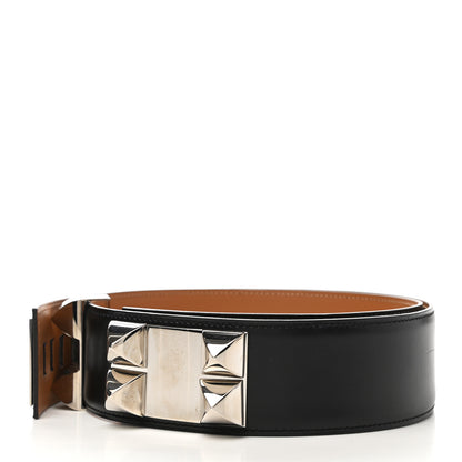 Hermes Box Collier De Chien CDC Belt 85 Black 2 of 5
