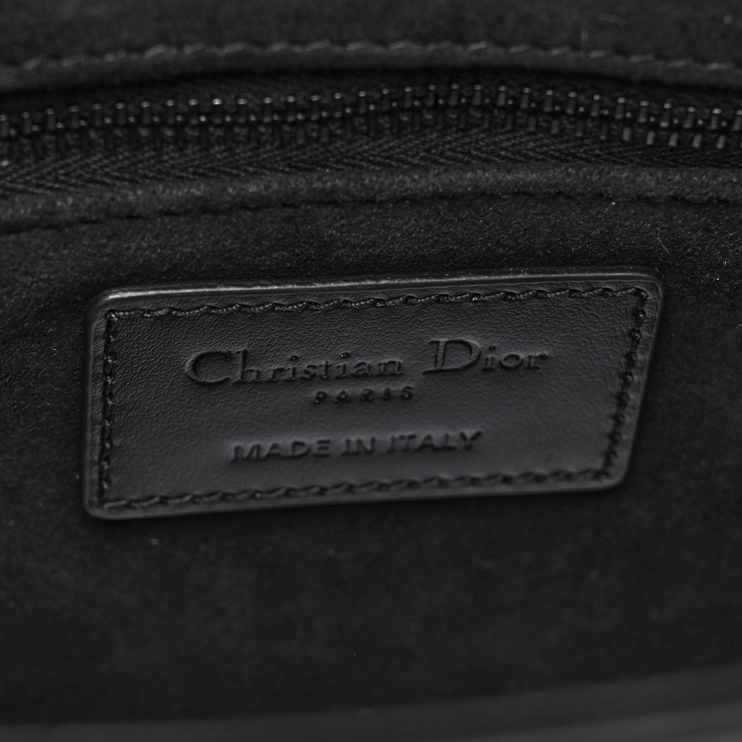 Christian Dior Calfskin Cannage Diamond Small My ABCDior Lady Dior Black 6 of 11