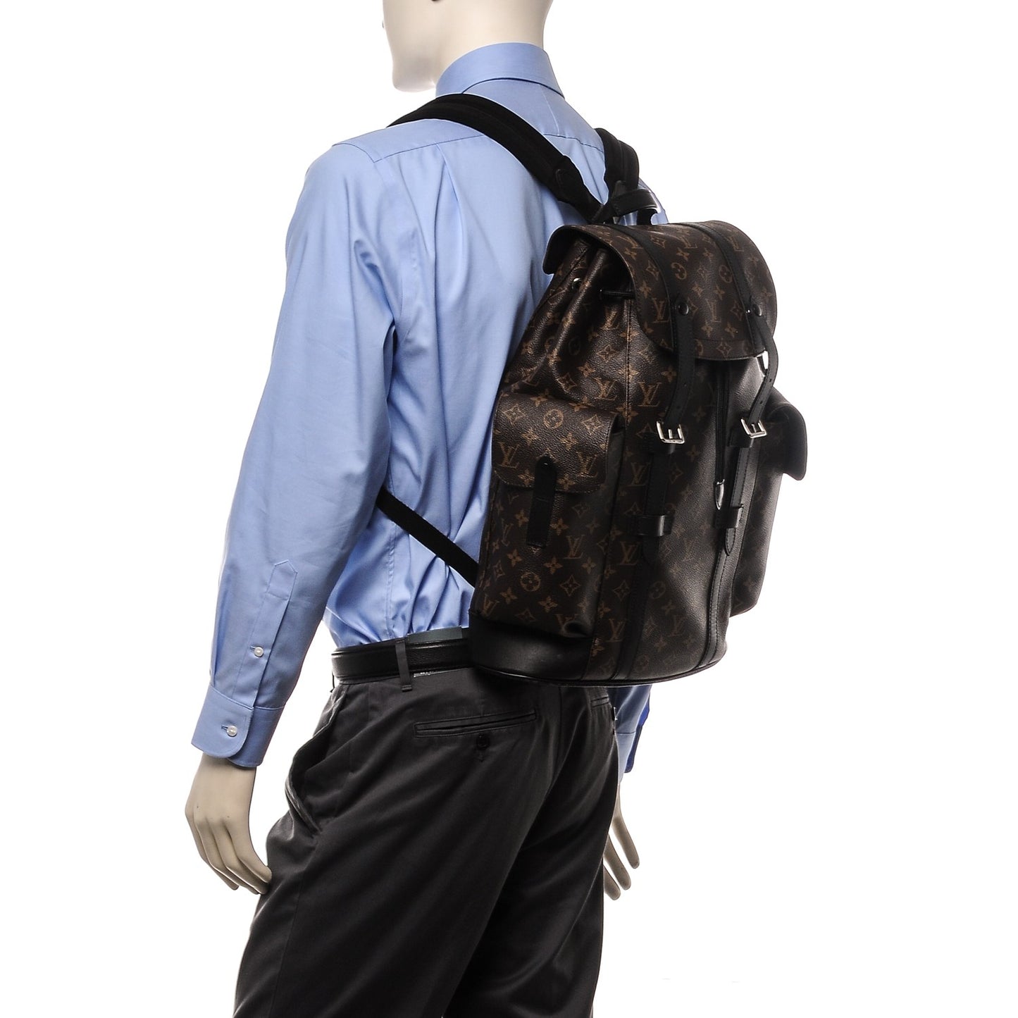 Monogram Macassar Christopher PM Backpack