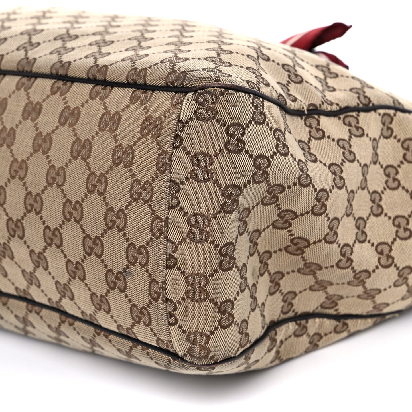 Monogram Large Positano Tote Brown