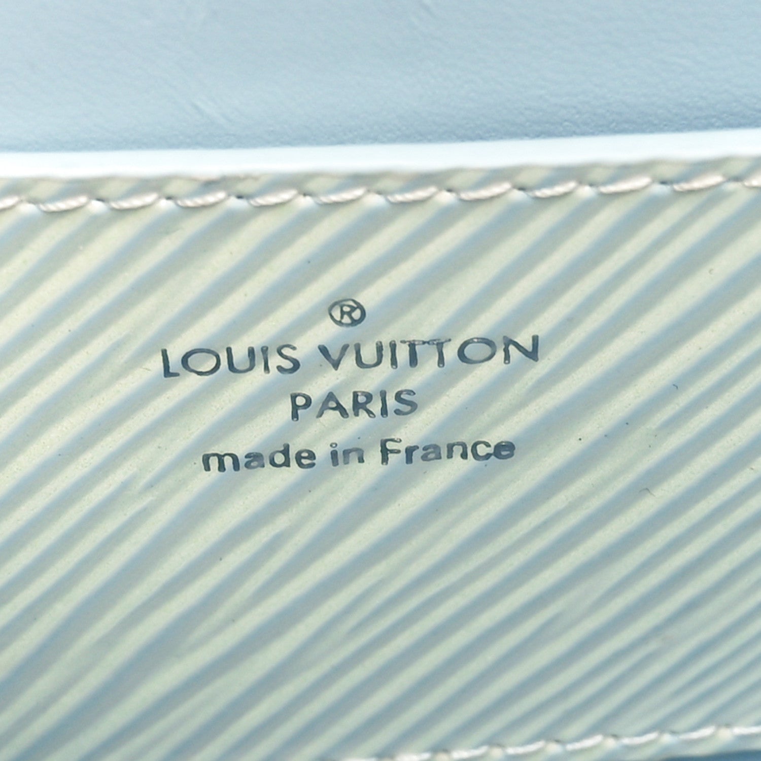 Louis Vuitton Epi Milky Way Twist Braided Chain Shoulder Bag Icy Blue 6 of 10