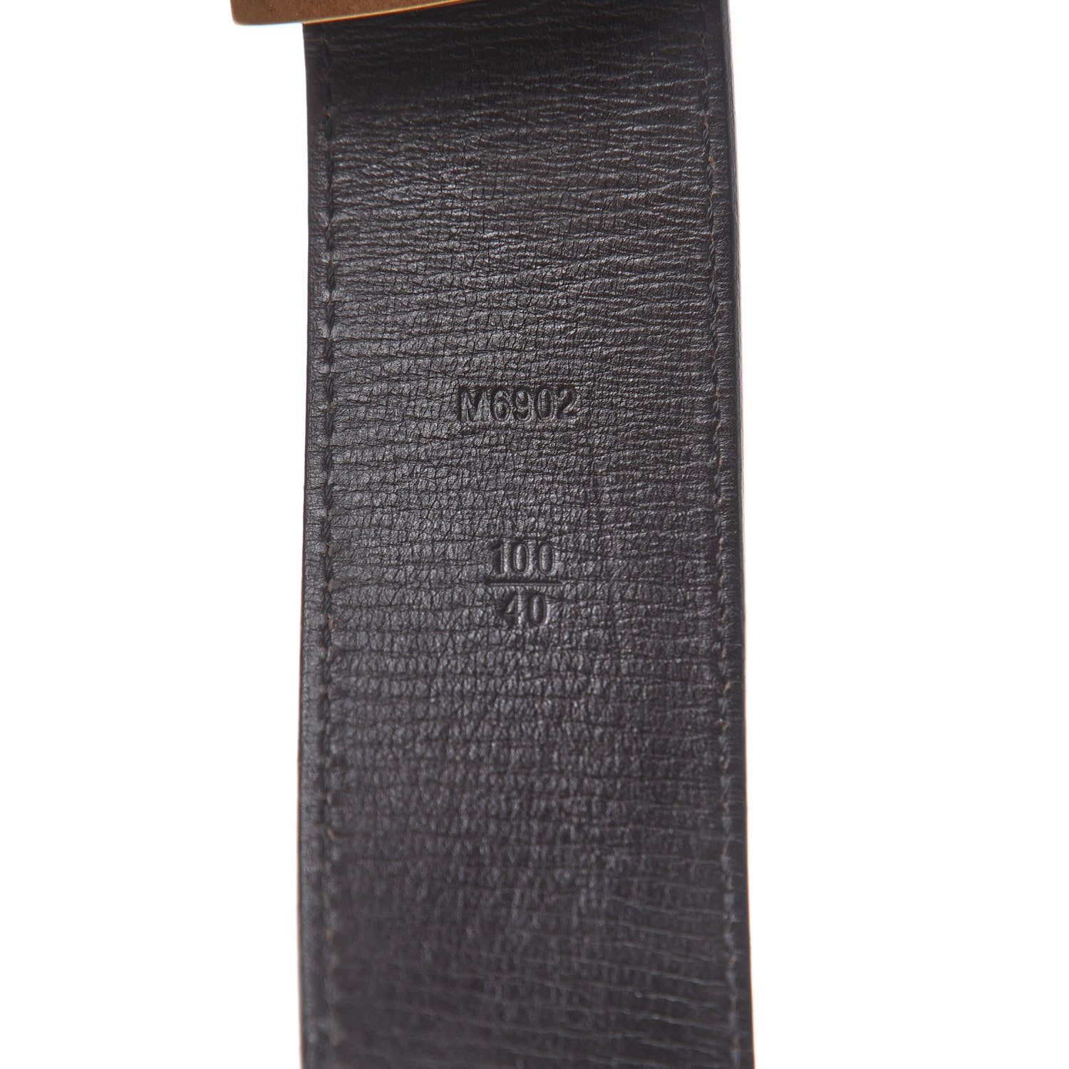Louis Vuitton Utah LV Initiales Belt 100 40 Coffee 3 of 5