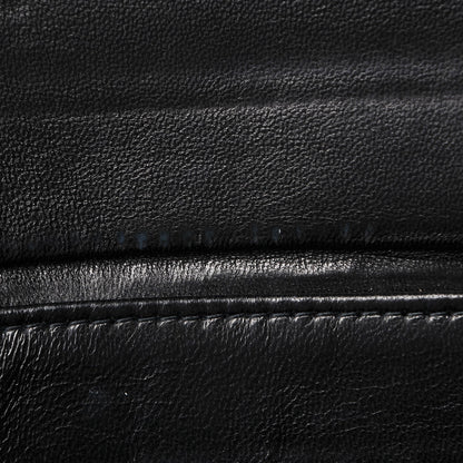 Chanel Lambskin Horizontal Quilted Small Single Flap Navy 22 of 23