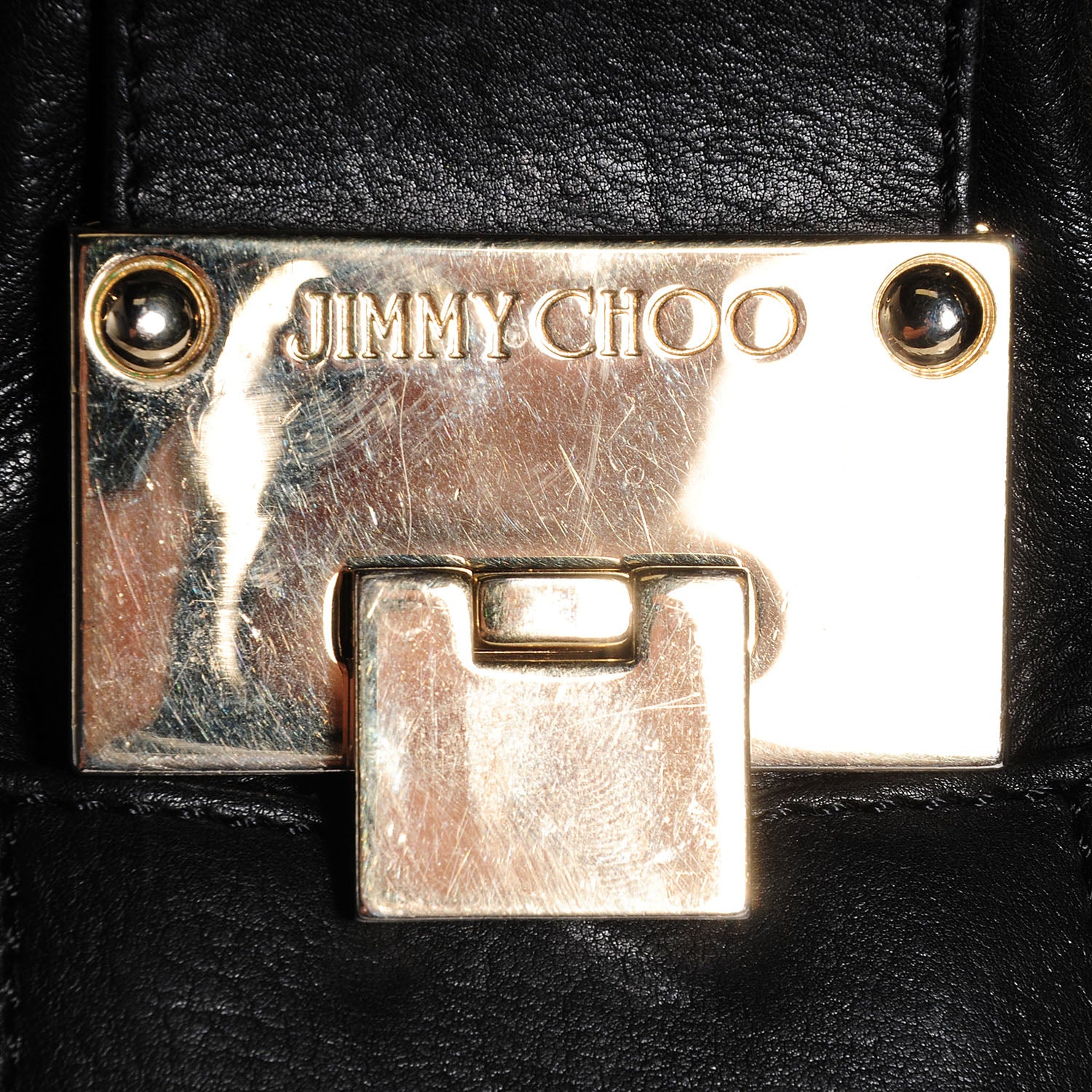 Jimmy Choo Leather Ramona Tote Black 6 of 8