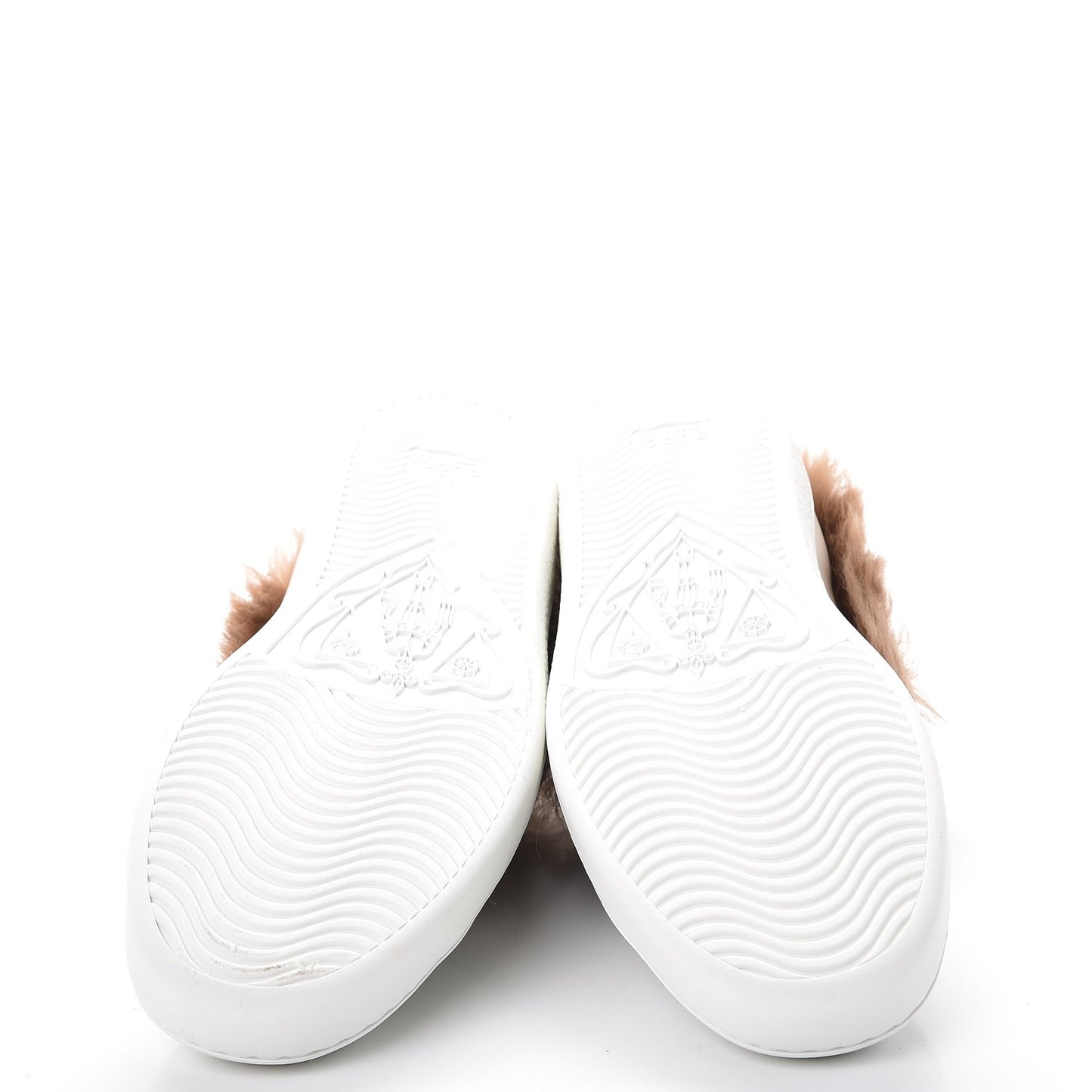 Calfskin Wool Web Bee Embroidered Womens Ace Sneakers 37 White