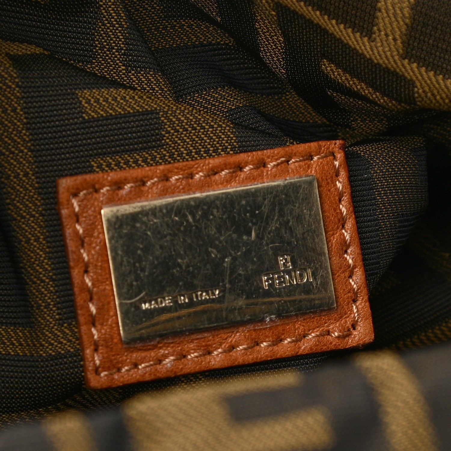 Fendi Nappa Nuvolata Spy Naturale 6 of 9