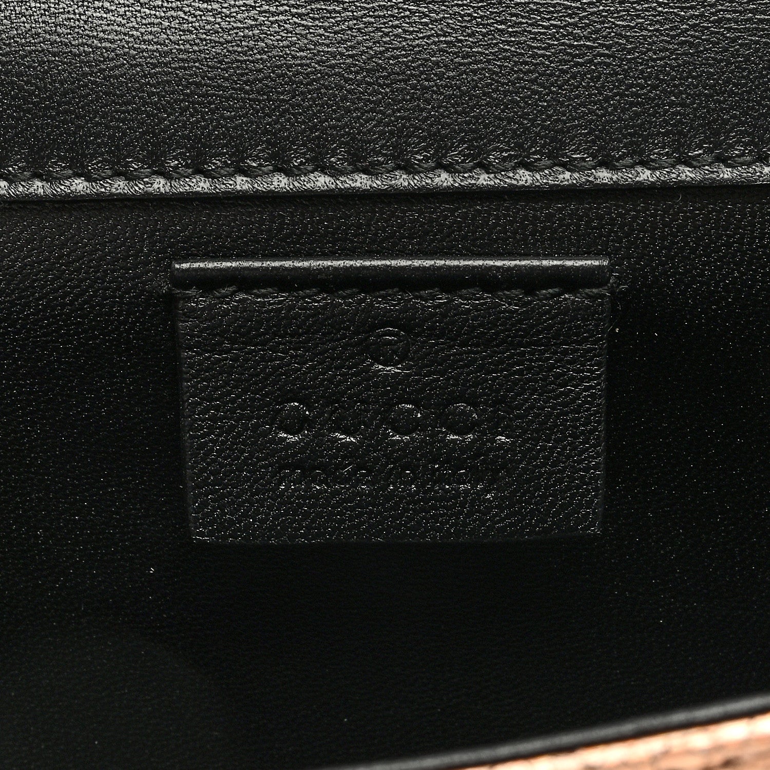 Gucci Metallic Crackled Calfskin Broadway Clutch Salmone 6 of 8