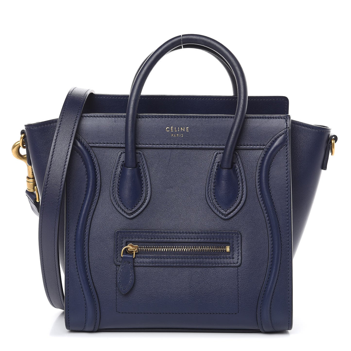 Smooth Calfskin Nano Luggage Ink