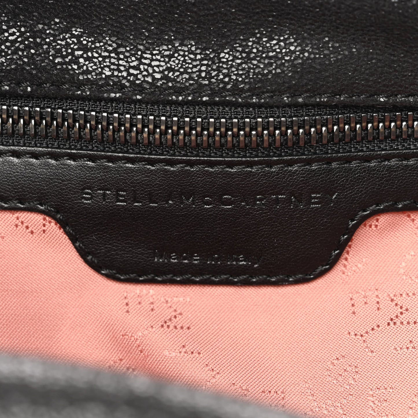 Shaggy Deer Falabella Fold Over Tote Black