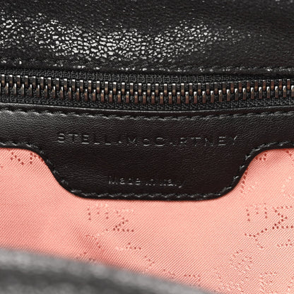 Stella McCartney Shaggy Deer Falabella Fold Over Tote Black 6 of 9