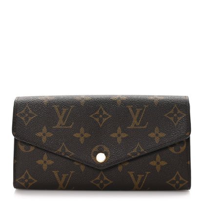 Louis Vuitton Monogram Sarah Wallet NM Fuchsia 1 of 9
