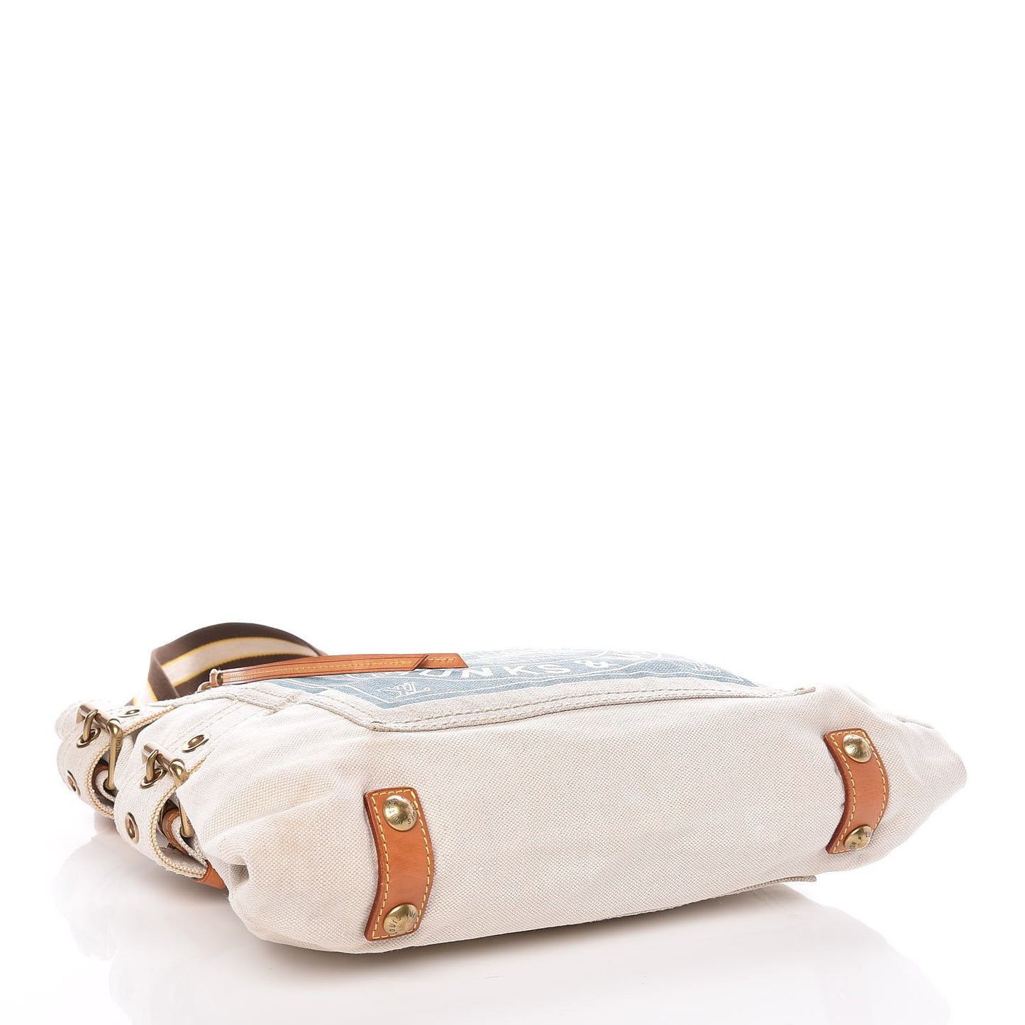 Toile Globe Shopper Cabas MM Blue