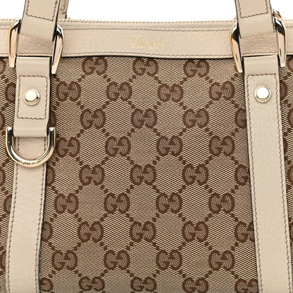 Gucci Monogram Small Abbey Tote Off White 8 of 14