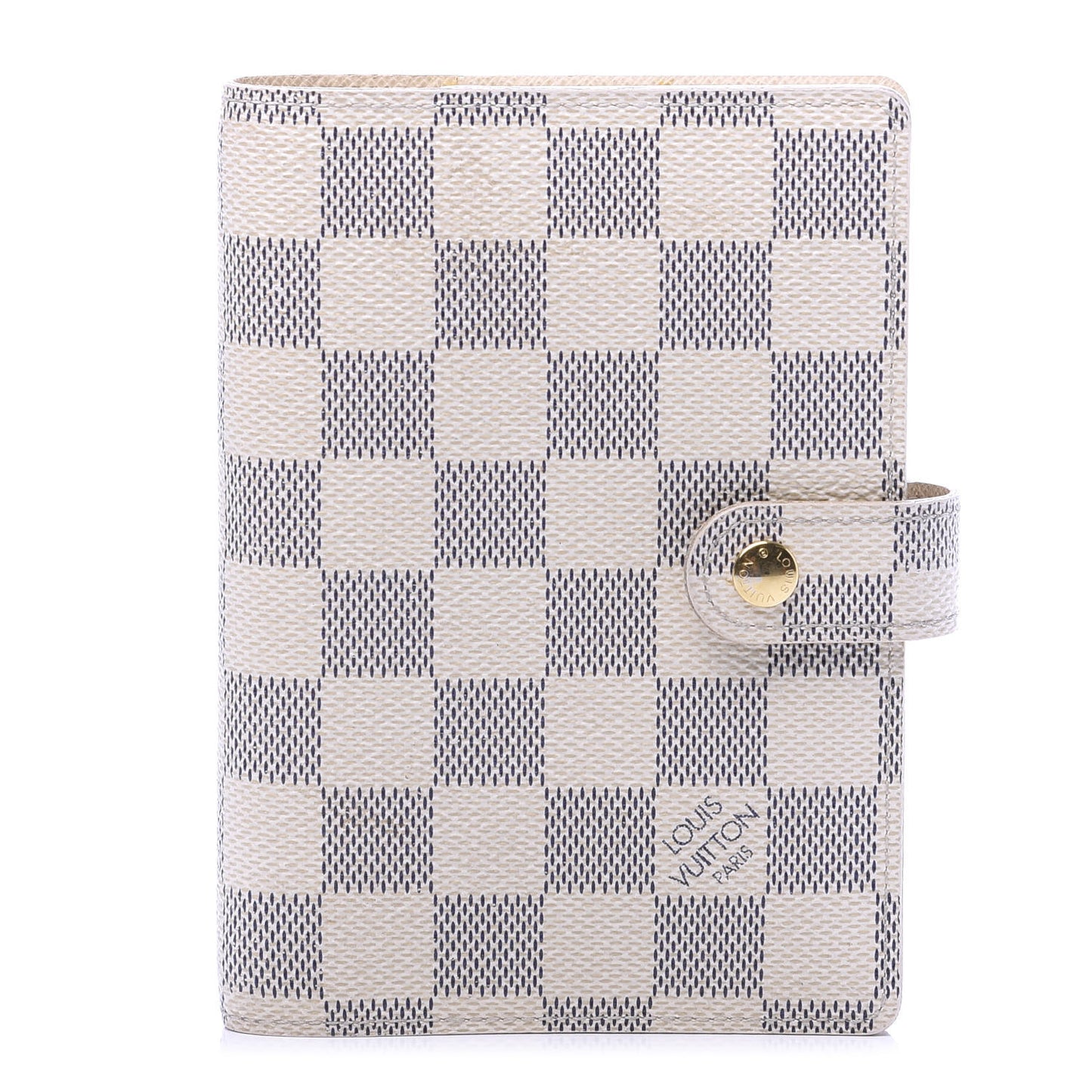 Damier Azur Small Ring Agenda Cover