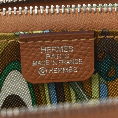 Hermes Epsom Silk'in Compact Wallet Gold 6 of 6