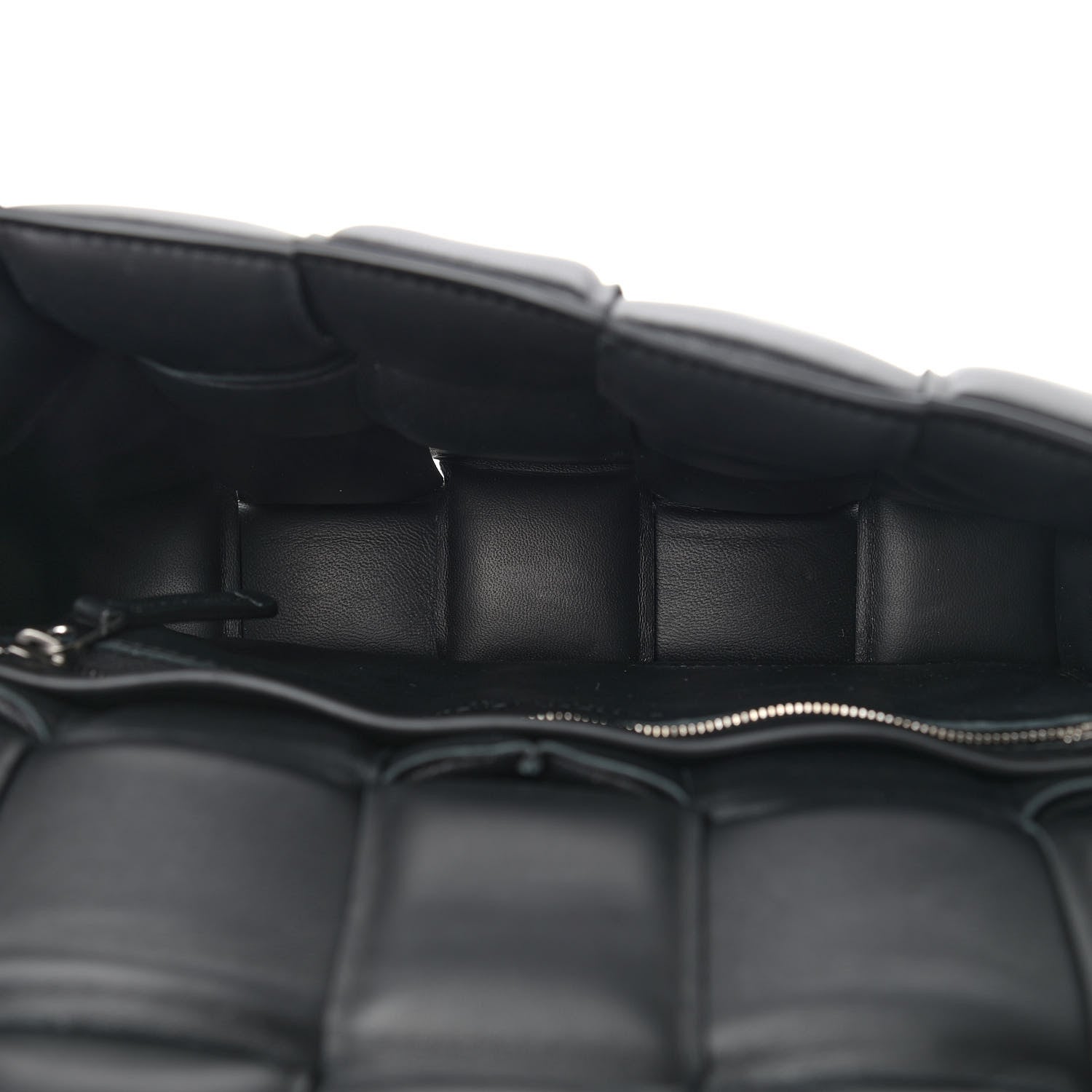 Bottega Veneta Nappa Maxi Intreccio Padded Cassette Crossbody Bag Black 5 of 12