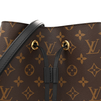 Louis Vuitton Monogram Neonoe MM Black 7 of 13