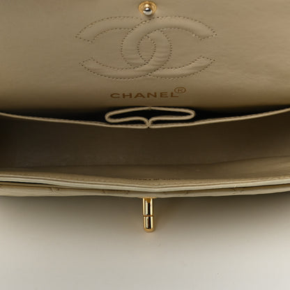 Chanel Lambskin Quilted Small Double Flap Beige 4 of 10