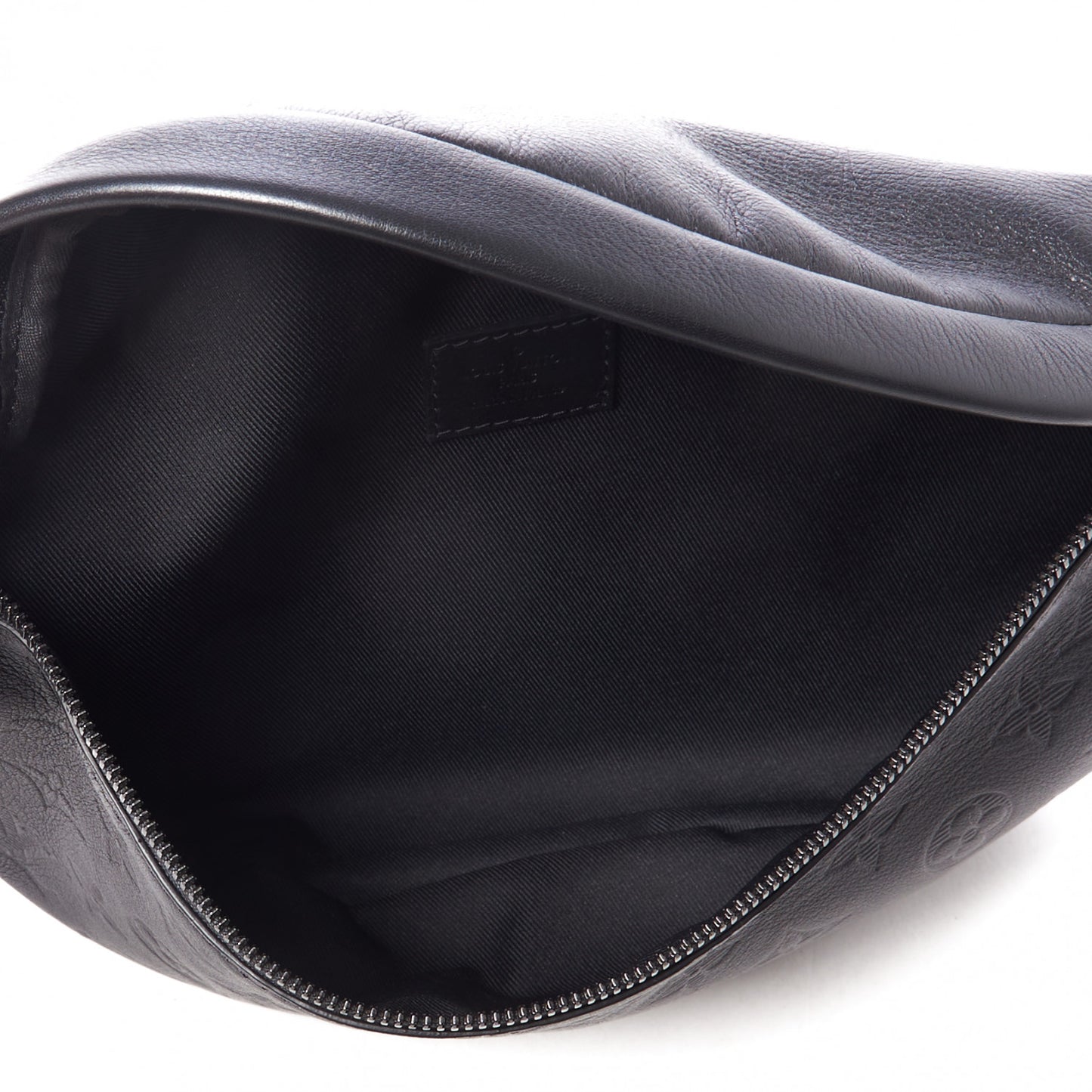 Calfskin Monogram Shadow Discovery Bumbag Black