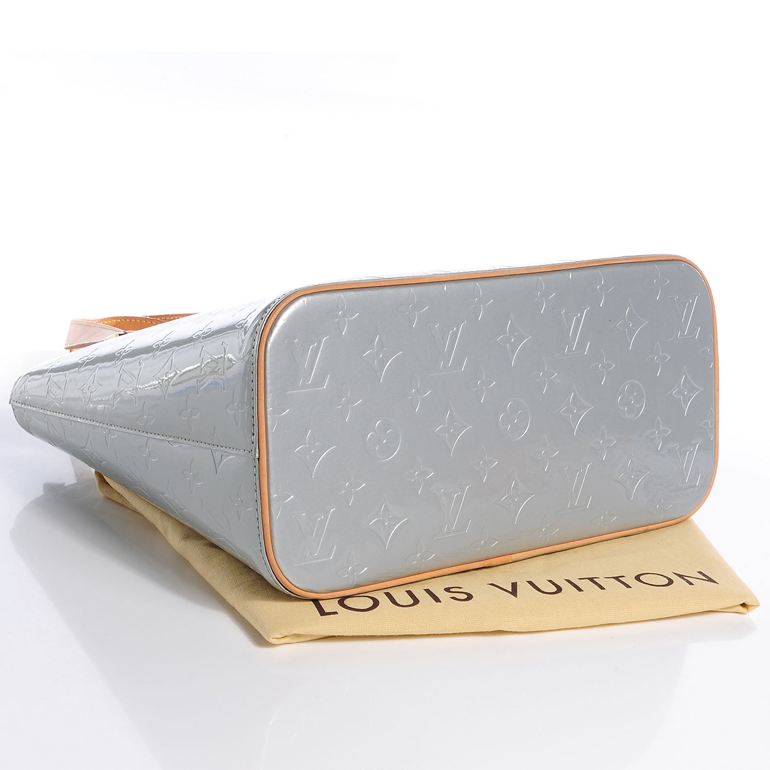Louis Vuitton Vernis Houston Silver 4 of 7