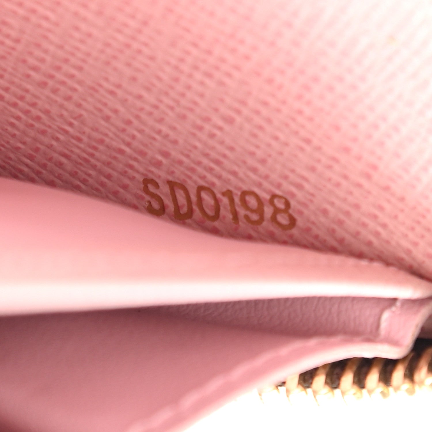 Louis Vuitton Monogram Zippy Wallet Rose Ballerine 7 of 7